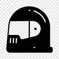 motorcycle, riding, protection, head icon svg