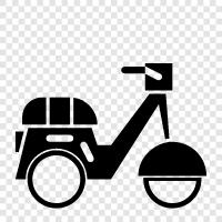 Motorrad, Fahrt, Geschwindigkeit, Fahrrad symbol