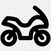 motorcycle, biker, dirt bike, street bike icon svg