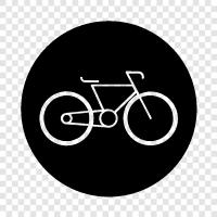 mountain bike, road bike, cruiser bike, children s bike icon svg