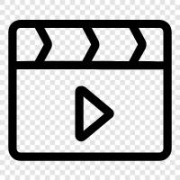 movie review, movie trailers, movie reviews, movie times icon svg