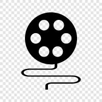 Filmrolle, Film, Filmbild, Photogrammetrie symbol