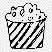 movie theater, snacks, movie, fun icon svg