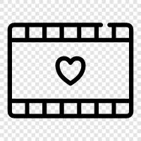 movies, cinema, film industry, film criticism icon svg