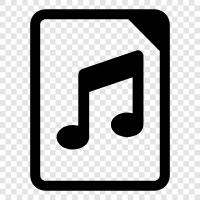 mp3, audio, müzik, ses dosyaları ikon svg