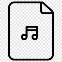 mp3, аудио, музыка, аудио файл Значок svg