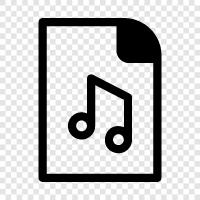 mp3, audio, music, songs icon svg