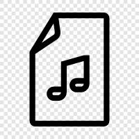 mp3, Musik, Musik clip, Musik mp3 symbol