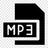 mp3, müzik, ses, şarkılar ikon svg