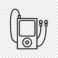 mp3 player, music player, music player for android, android music player icon svg