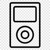 mp3 player, music player, music player app, music player for android icon svg