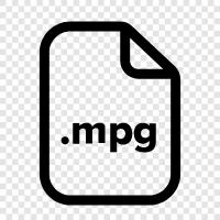 MPGDateiformat, MPGDateitypen, MPGDateierstellung, MPGDateiansicht symbol