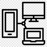 Multiple devices for work, Multiple devices for home, Multiple devices for entertainment, Multiple devices icon svg
