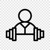 muscle, physique, fitness, strength icon svg