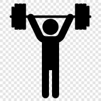 muscle, body, strength, workout icon svg