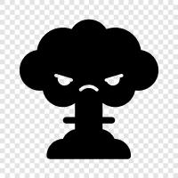 mushroom cloud, mushroom cloud photos, mushroom cloud images, mushroom cloud photos of icon svg