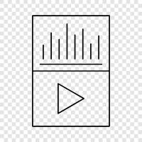 music, audio, recording, album icon svg