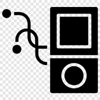 Musik, Sound, Verstärker, Kopfhörer symbol