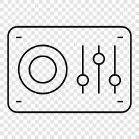 music, tones, beats, noise icon svg