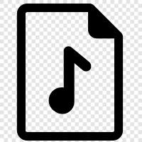 Musik, Audiodatei, Audio, MusikAudio symbol