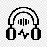 music, speakers, sound, listening icon svg