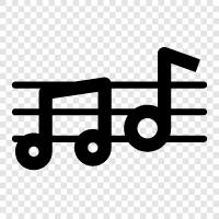 music education, music history, music criticism, music theory icon svg