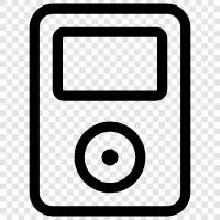 music, songs, playlists, music library icon svg