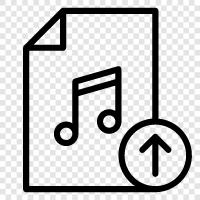 music festival, music streaming, music downloads, music news icon svg