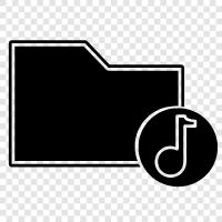 music files, music folder, music folders, music files on icon svg