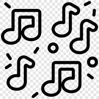 music industry, music streaming, music education, music technology icon svg