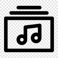 music, songs, music album, music artist icon svg