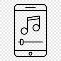 music, audio player, audio, music files icon svg