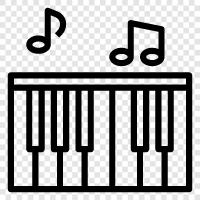 music, band, orchestra, choir icon svg