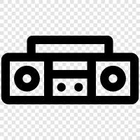 music, player, mp3, audio icon svg