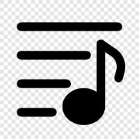 music, songs, playlist, music player icon svg