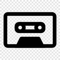 music, music cassette, music player, music cassette deck icon svg