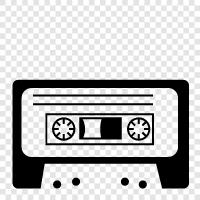 music, music cassette, music appreciation, music education icon svg