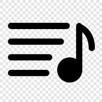 music, music playlist, music player, music library icon svg