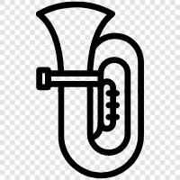 music, brass, instruments, sounds icon svg