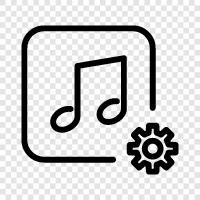 Music, Audio, Audio Settings, Music Player icon svg