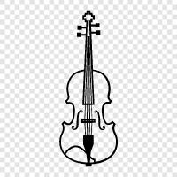 music, Stradivari, Antonio Stradivari, bows icon svg