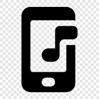 music, player, download, mp3 icon svg