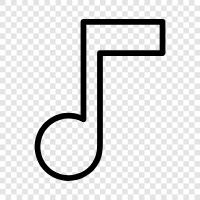 music, songs, melody lines, hooks icon svg