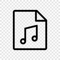 музыка, mp3, аудио, песни Значок svg