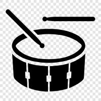 music, rhythm, percussion, beat icon svg