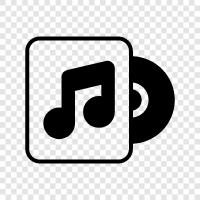 music, music downloads, music player, CD player icon svg