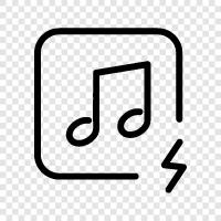 music, instrumental, classical, popular icon svg