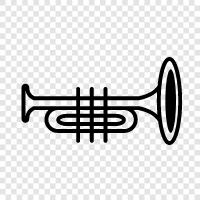 music, brass, sound, playing icon svg