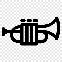 music, brass, sound, performance icon svg