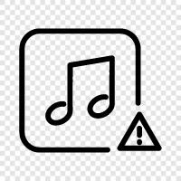 Music news, Music streaming, Music downloads, New music icon svg